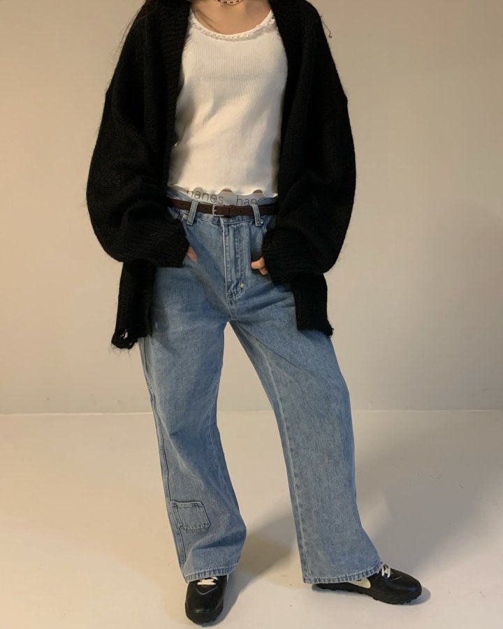 Via - Korean Women Fashion - #momslook - Over Long Cardigan - 5