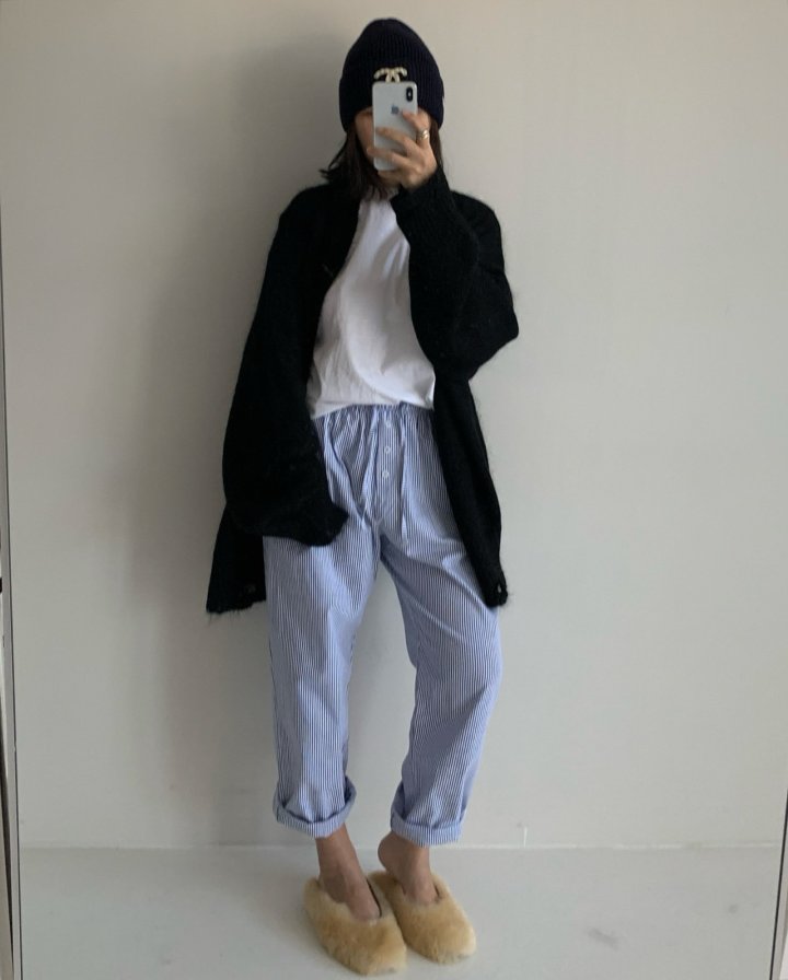 Via - Korean Women Fashion - #momslook - Over Long Cardigan - 7