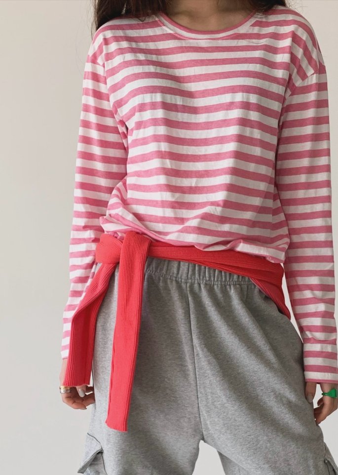 Via - Korean Women Fashion - #momslook - B Bay Tee - 7