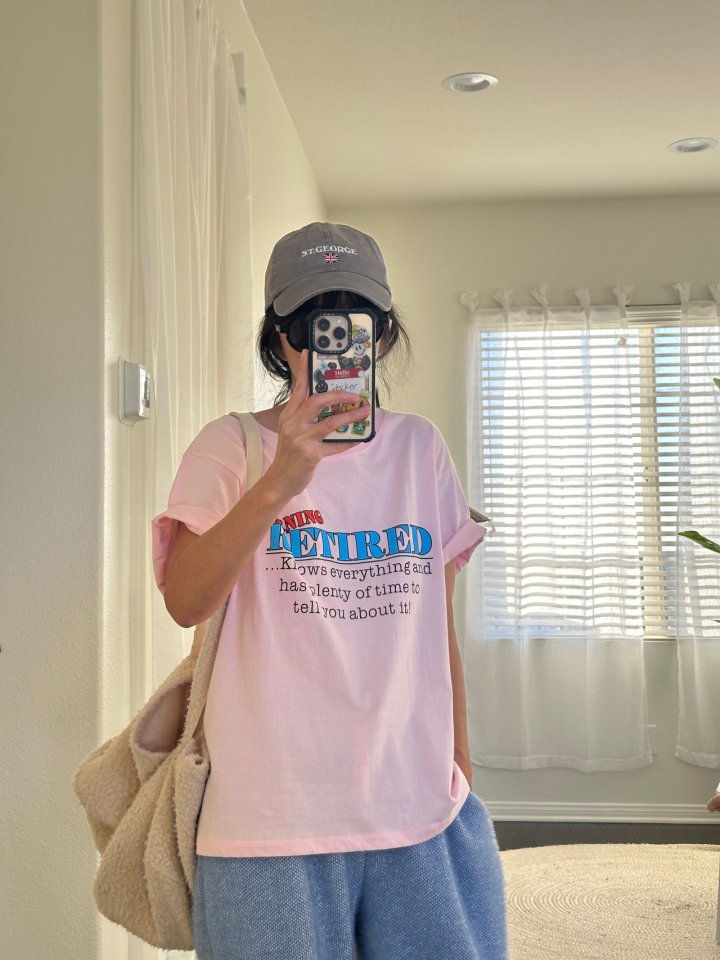 Via - Korean Women Fashion - #pursuepretty - Warning Tee - 10