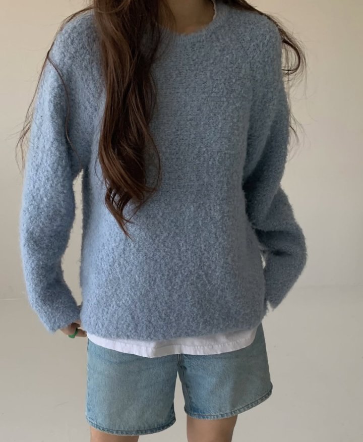 Via - Korean Women Fashion - #shopsmall - Bookle Knit Sweater - 6