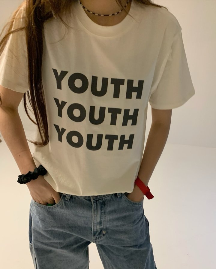 Via - Korean Women Fashion - #thelittlethings - Youth Tee - 5
