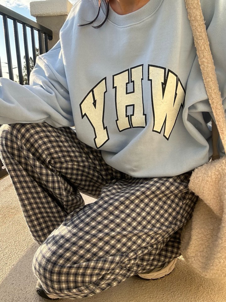 Via - Korean Women Fashion - #thelittlethings - Check Long Pants - 3