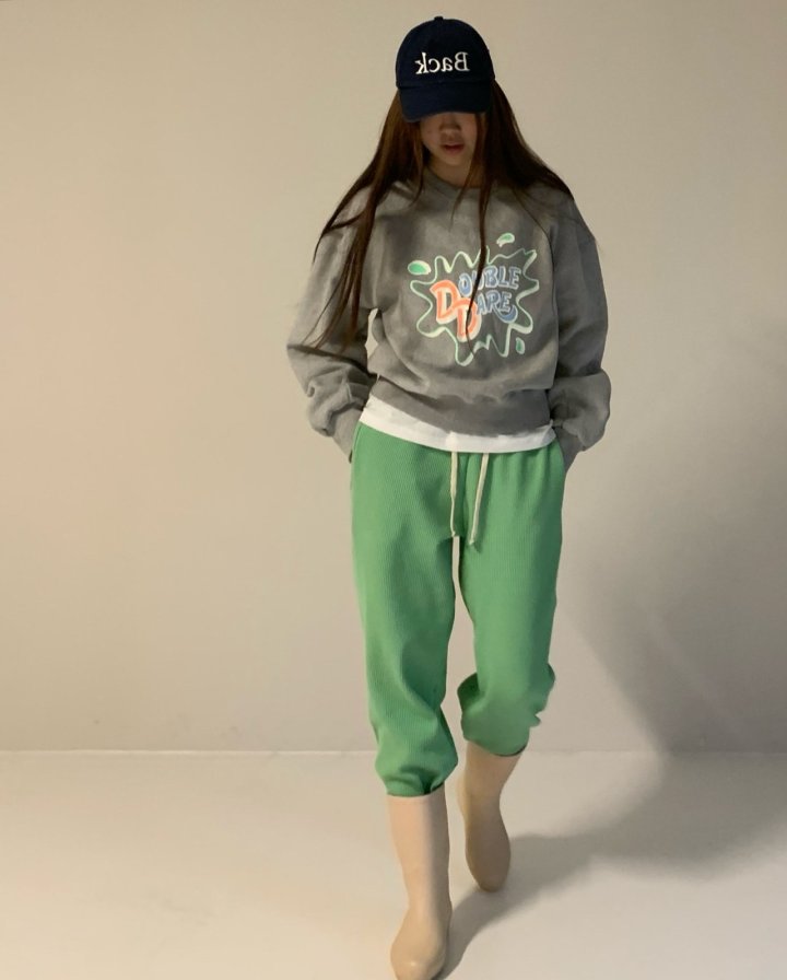 Via - Korean Women Fashion - #vintageinspired - Double Sweatshirts - 7