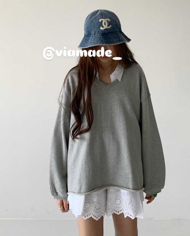 Via - Korean Women Fashion - #womensfashion - Dekki Pullover - 6