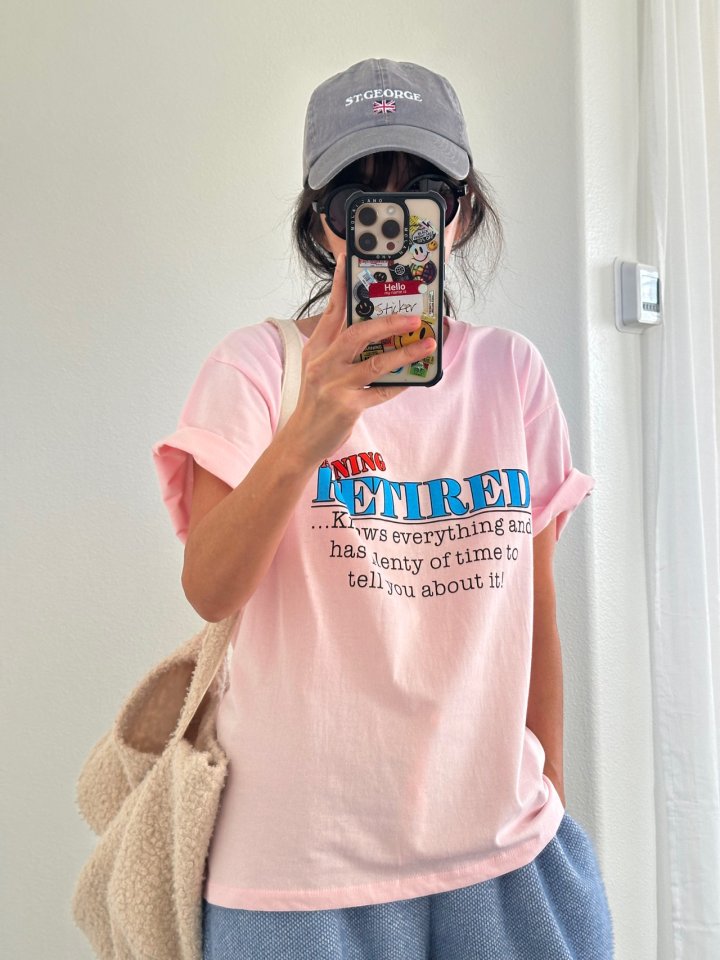 Via - Korean Women Fashion - #womensfashion - Warning Tee