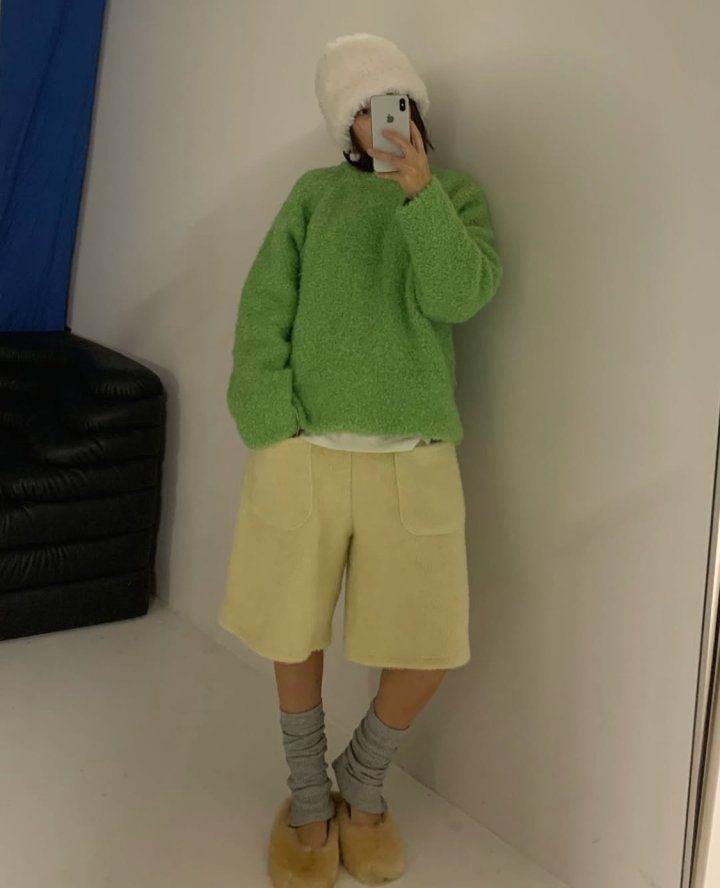 Via - Korean Women Fashion - #womensfashion - Bookle Knit Sweater