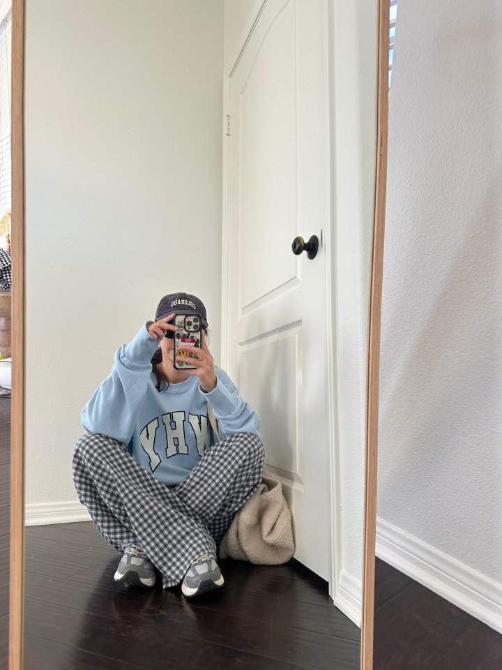 Via - Korean Women Fashion - #womensfashion - Check Long Pants - 11