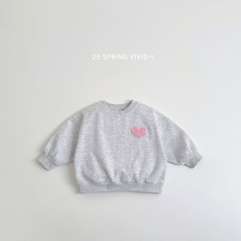 Vivid I - Korean Children Fashion - #kidzfashiontrend - 3D Heart Sweatshirts - 4