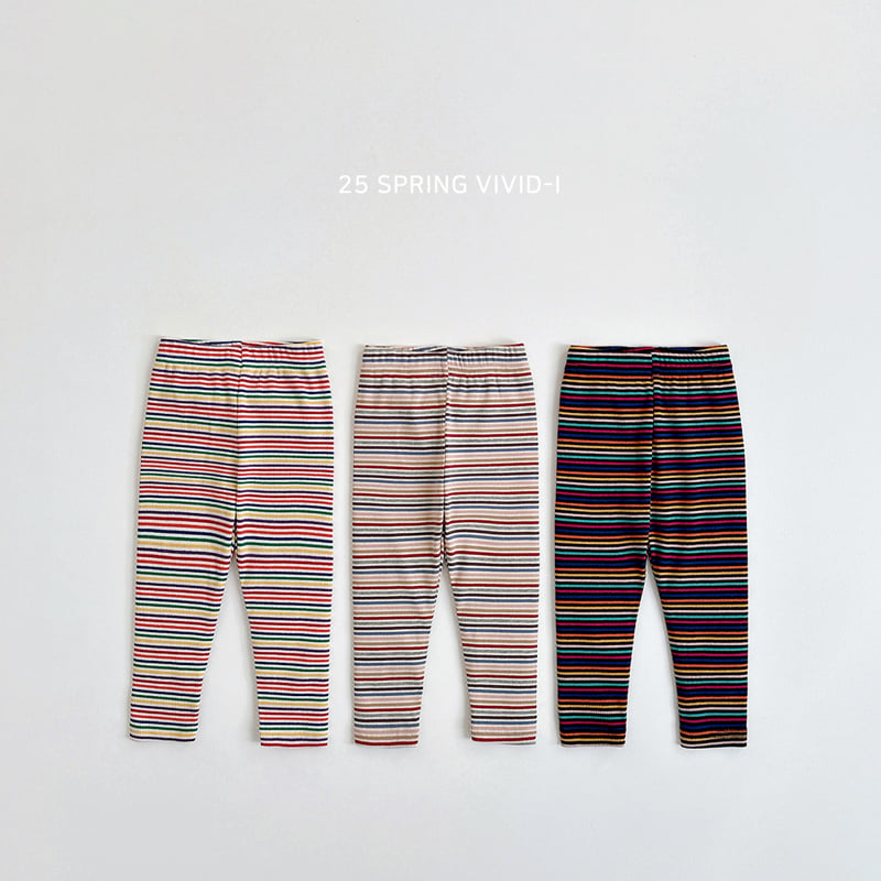 Vivid I - Korean Children Fashion - #Kfashion4kids - Colorful Leggings