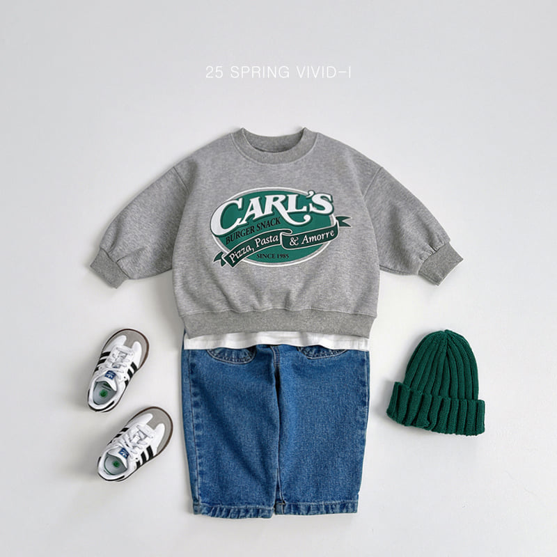 Vivid I - Korean Children Fashion - #Kfashion4kids - Line Raglan Top Bottom Set - 10