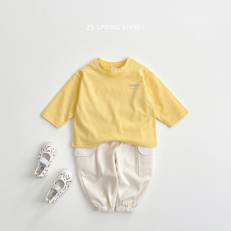 Vivid I - Korean Children Fashion - #childofig - Color Single Tee - 11