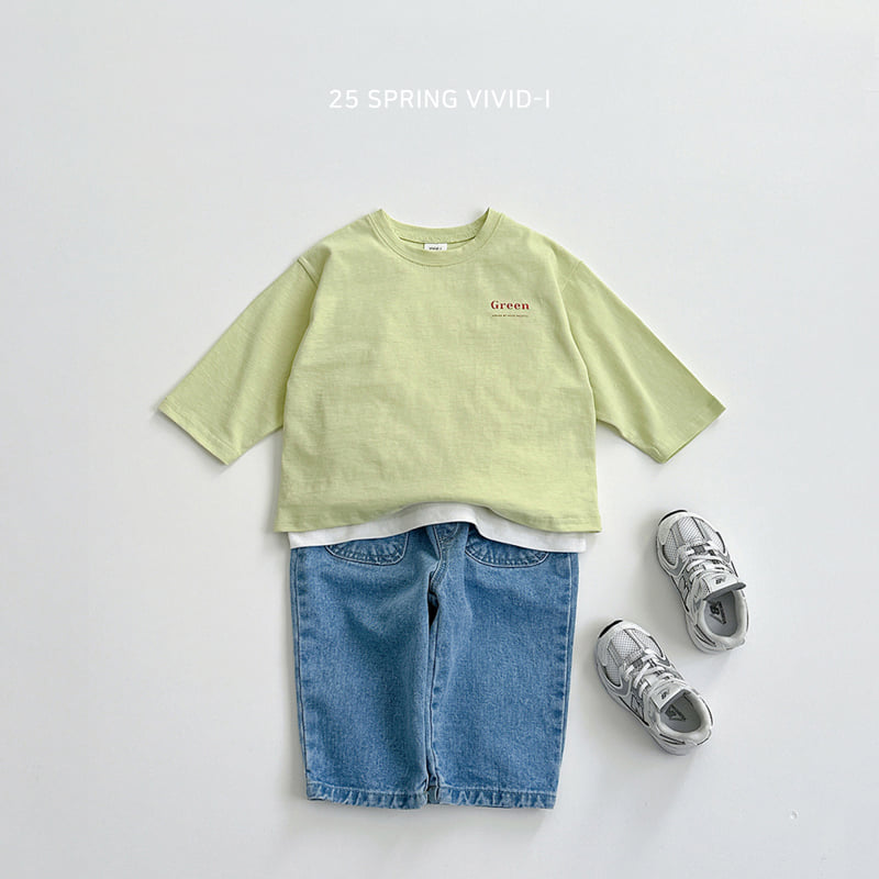Vivid I - Korean Children Fashion - #childofig - Color Single Tee - 12