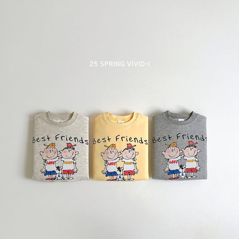 Vivid I - Korean Children Fashion - #childofig - Friends Sweatshirts - 3