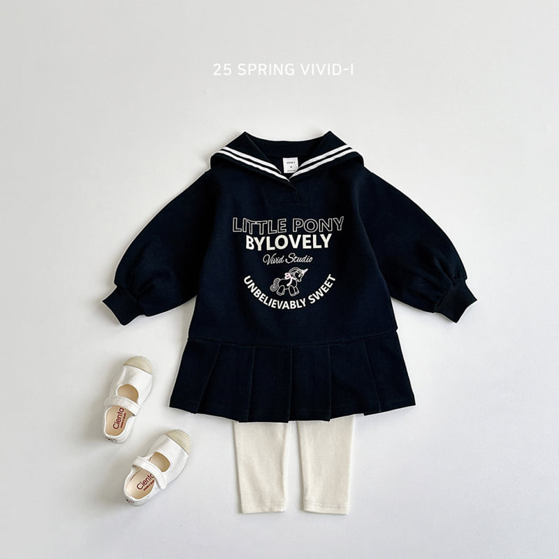 Vivid I - Korean Children Fashion - #childofig - Unicorn Sailor One-piece - 11