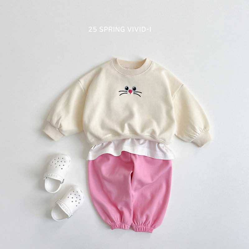 Vivid I - Korean Children Fashion - #childrensboutique - Cat Crop Sweatshirts - 7