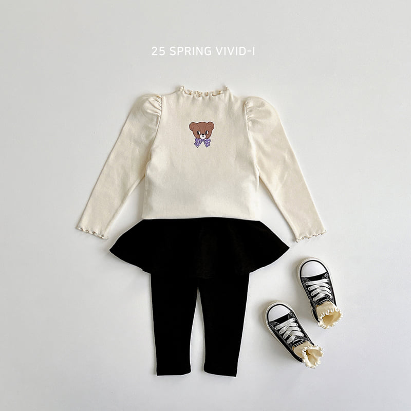 Vivid I - Korean Children Fashion - #childrensboutique - Skirt Leggings - 12