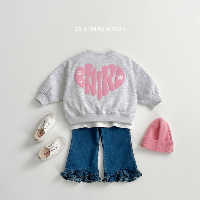 Vivid I - Korean Children Fashion - #designkidswear - Frill Bootcut Jeans - 12
