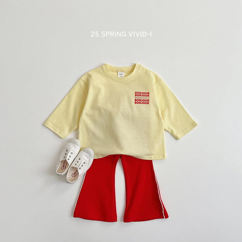 Vivid I - Korean Children Fashion - #designkidswear - Strap Bootcut Pants - 12
