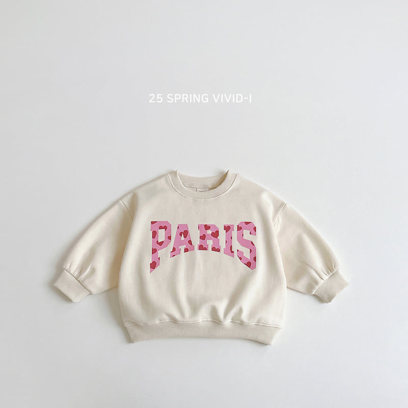 Vivid I - Korean Children Fashion - #designkidswear - Paris Sweatshirts - 3