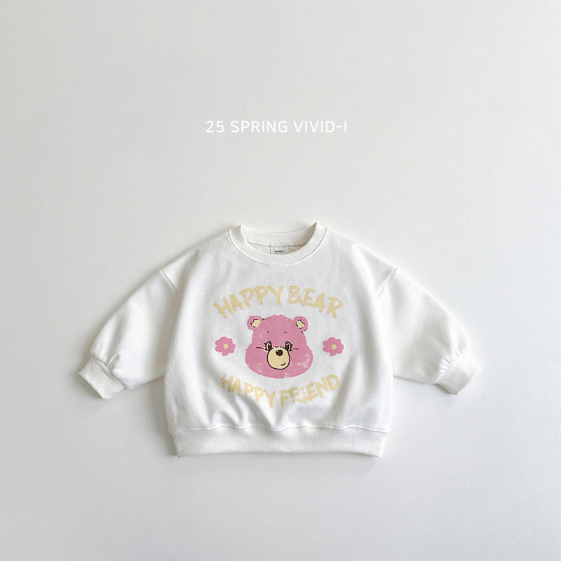 Vivid I - Korean Children Fashion - #designkidswear - Flower Bear Sweatshirts - 3