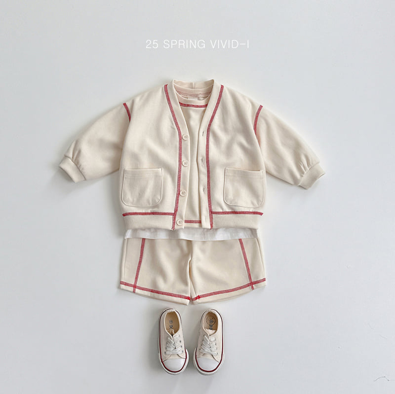 Vivid I - Korean Children Fashion - #discoveringself - Stitch Cardigan - 7