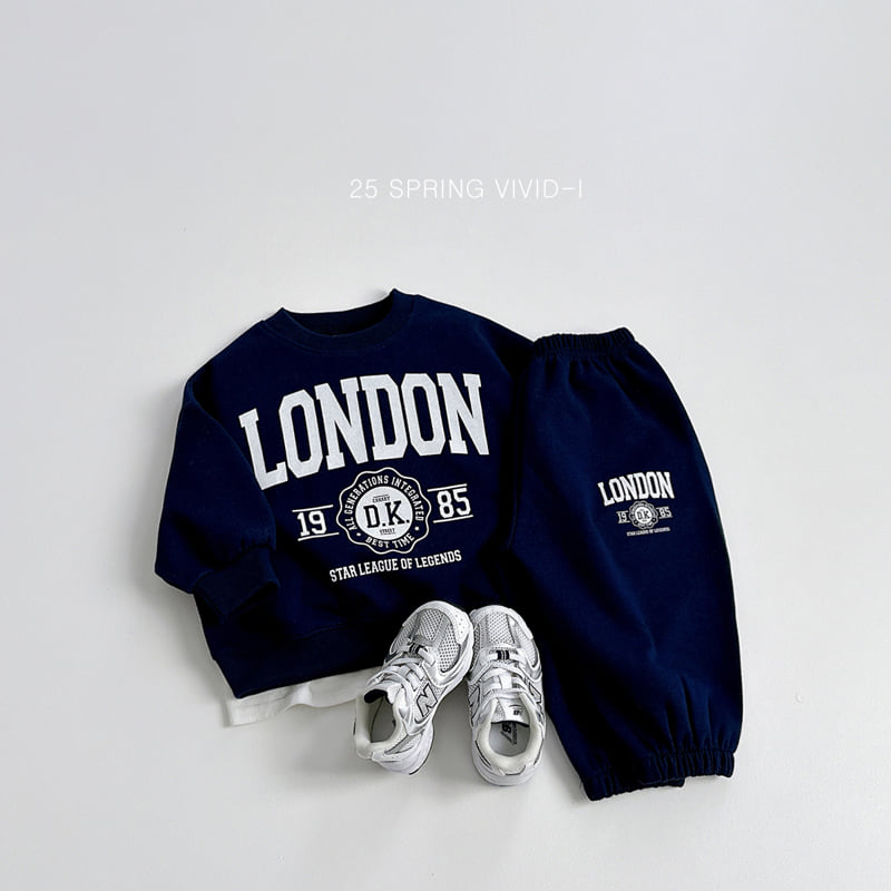 Vivid I - Korean Children Fashion - #discoveringself - London Top Bottom Set - 7