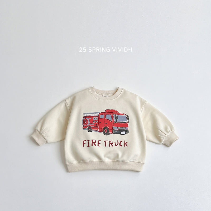 Vivid I - Korean Children Fashion - #discoveringself - Crayon Car Sweatshirts - 5