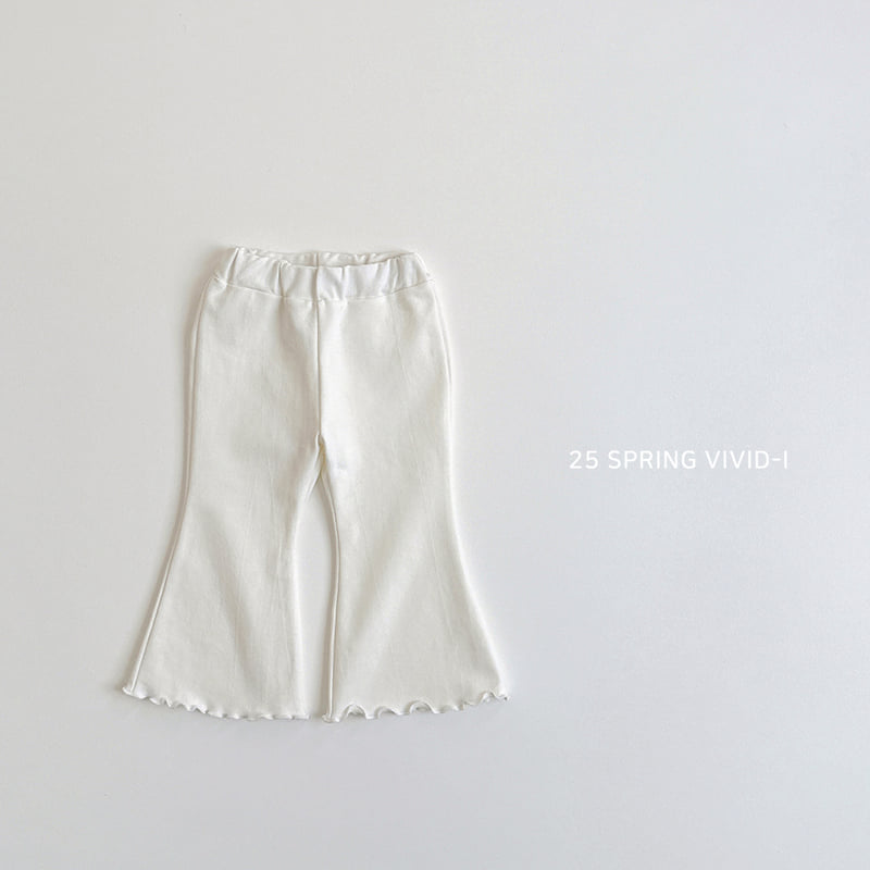 Vivid I - Korean Children Fashion - #discoveringself - Span Denim Bootcut Pants - 5