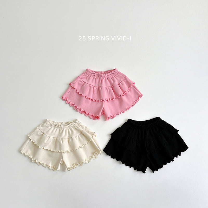 Vivid I - Korean Children Fashion - #discoveringself - Wave Skirt Pants