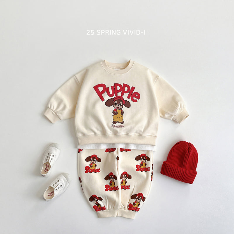 Vivid I - Korean Children Fashion - #discoveringself - Pop Art Sweatshirts - 7