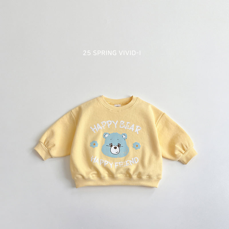 Vivid I - Korean Children Fashion - #designkidswear - Flower Bear Sweatshirts - 4