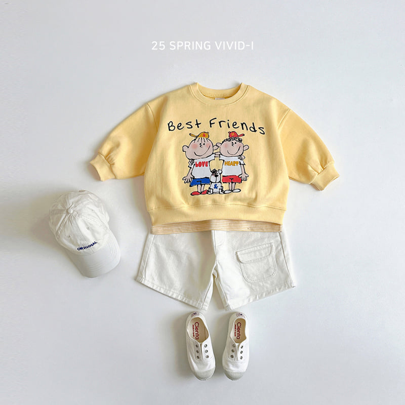 Vivid I - Korean Children Fashion - #fashionkids - Friends Sweatshirts - 7