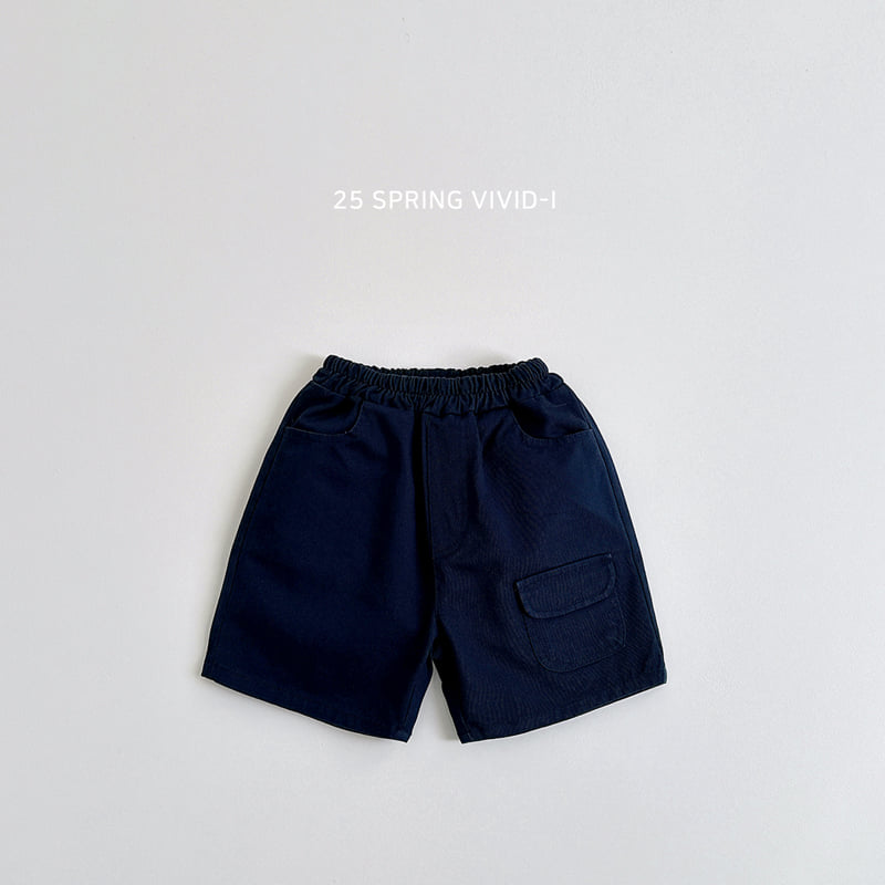 Vivid I - Korean Children Fashion - #fashionkids - Cotton Pocket Shorts - 5