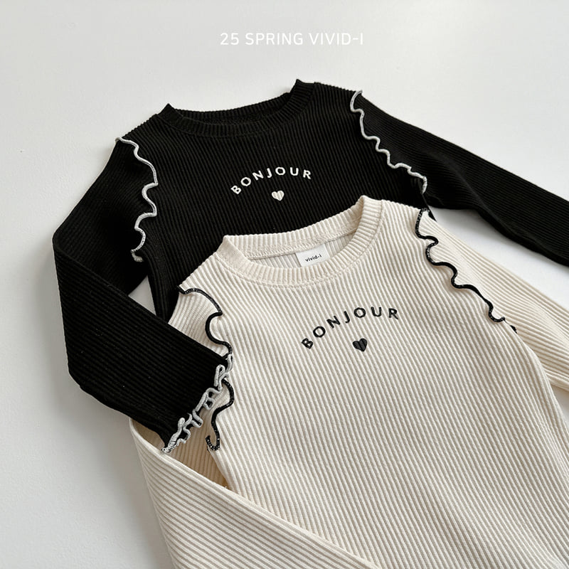 Vivid I - Korean Children Fashion - #discoveringself - Bonjour Wing Tee - 4