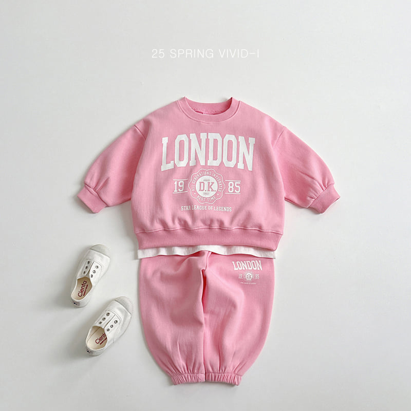 Vivid I - Korean Children Fashion - #fashionkids - London Top Bottom Set - 8