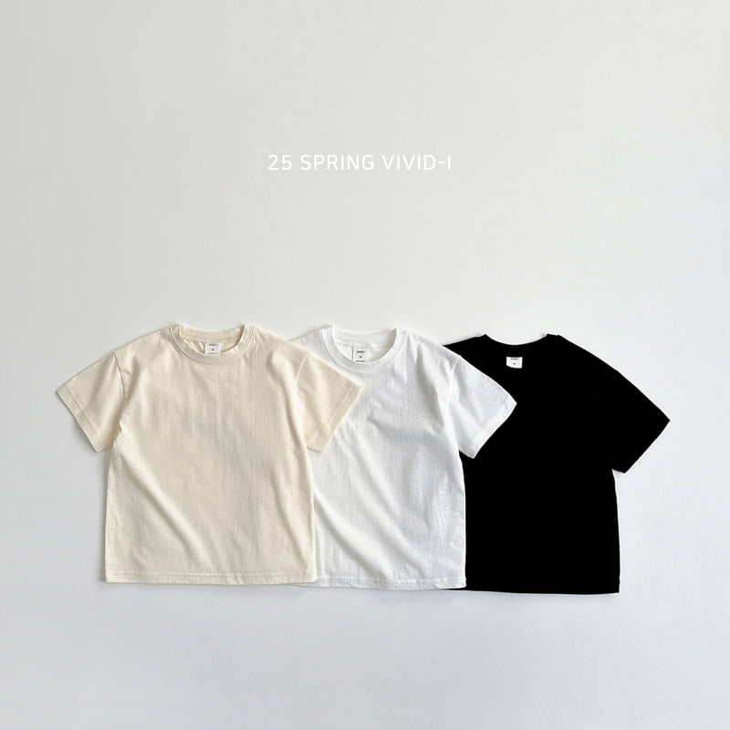 Vivid I - Korean Children Fashion - #fashionkids - Short Sleeve Layered Cotton Tee - 3