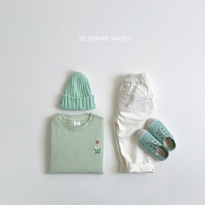 Vivid I - Korean Children Fashion - #fashionkids - Span Stitch Pants - 8