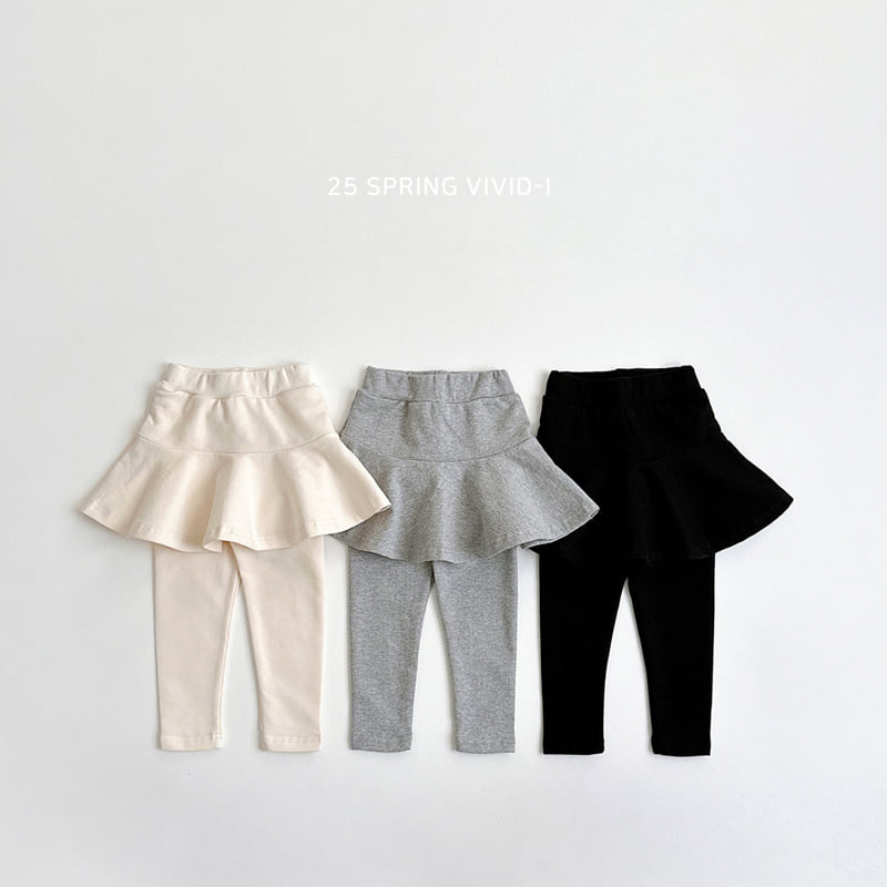 Vivid I - Korean Children Fashion - #fashionkids - Skirt Leggings
