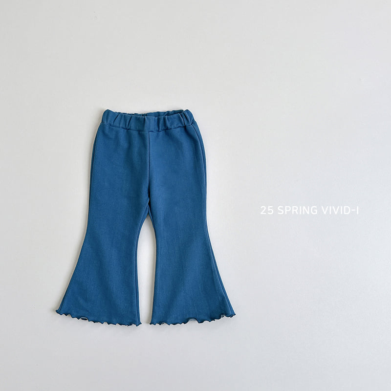 Vivid I - Korean Children Fashion - #fashionkids - Span Denim Bootcut Pants - 6