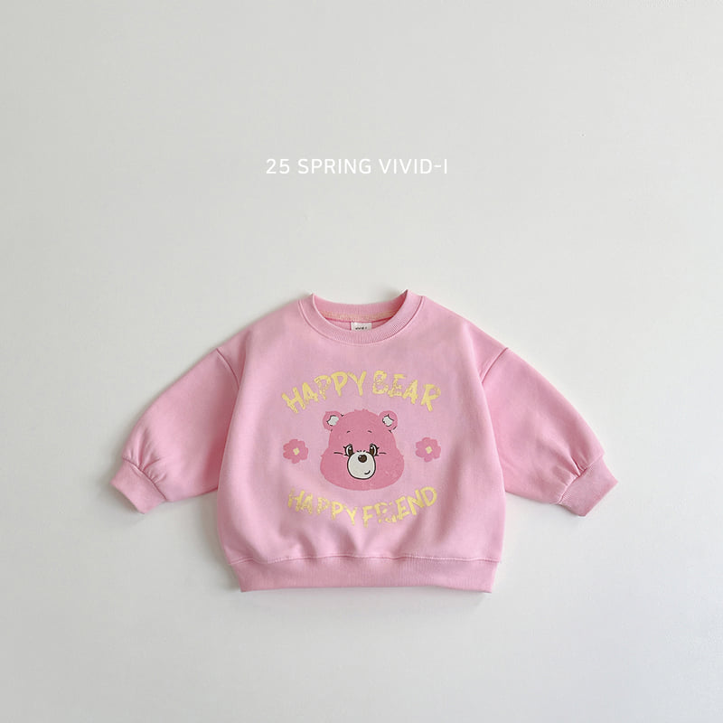 Vivid I - Korean Children Fashion - #fashionkids - Flower Bear Sweatshirts - 5