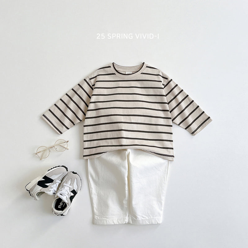 Vivid I - Korean Children Fashion - #kidsshorts - Span Cotton Pants - 11
