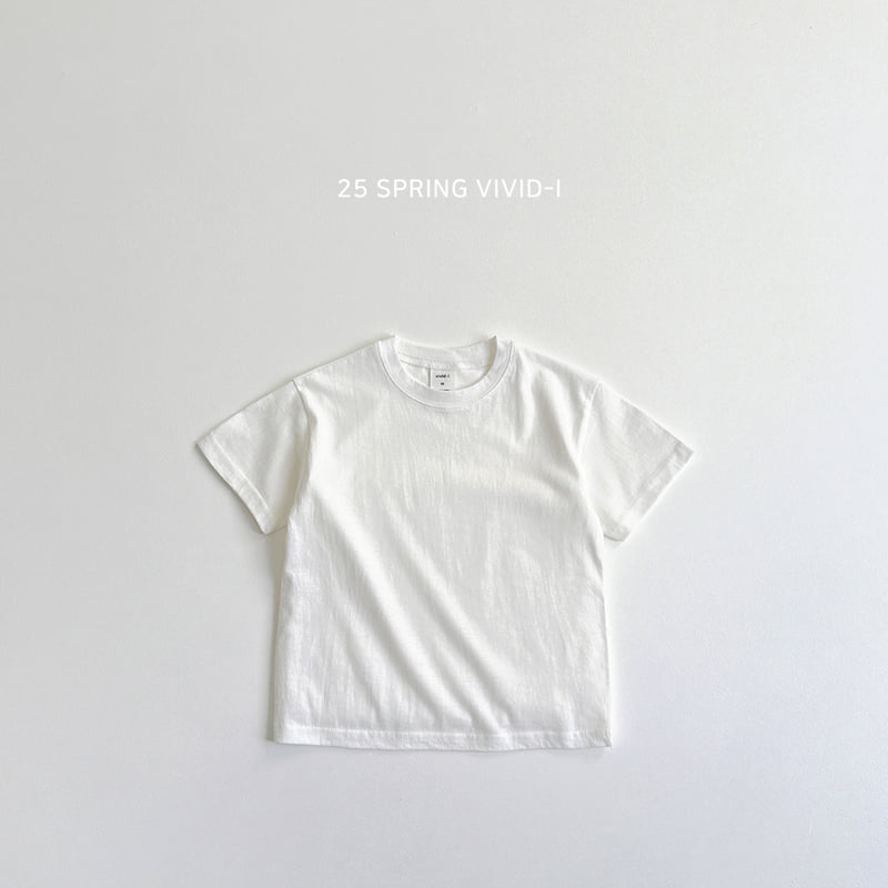 Vivid I - Korean Children Fashion - #fashionkids - Short Sleeve Layered Cotton Tee - 4