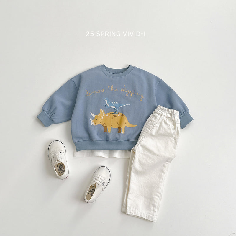 Vivid I - Korean Children Fashion - #kidsshorts - Span Stitch Pants - 9