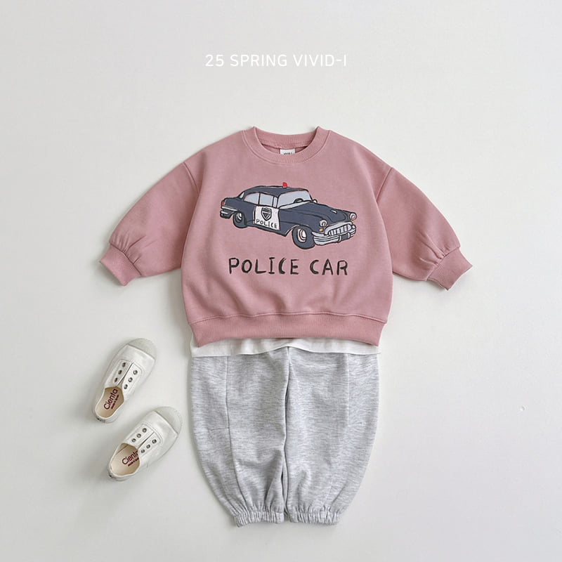 Vivid I - Korean Children Fashion - #kidsshorts - Crayon Car Sweatshirts - 7