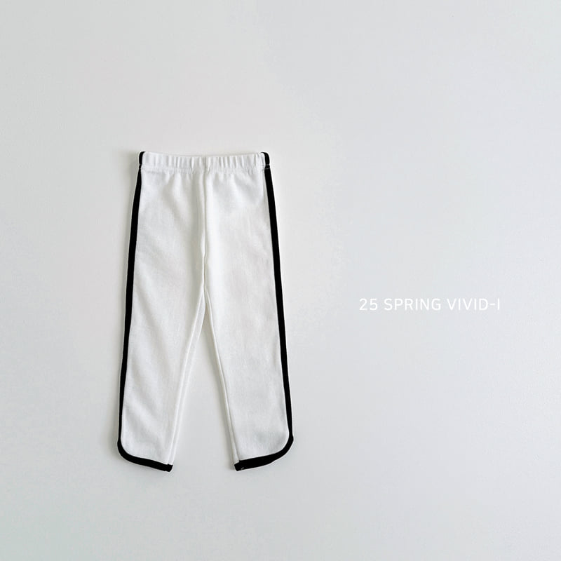Vivid I - Korean Children Fashion - #fashionkids - Line Leggings - 4