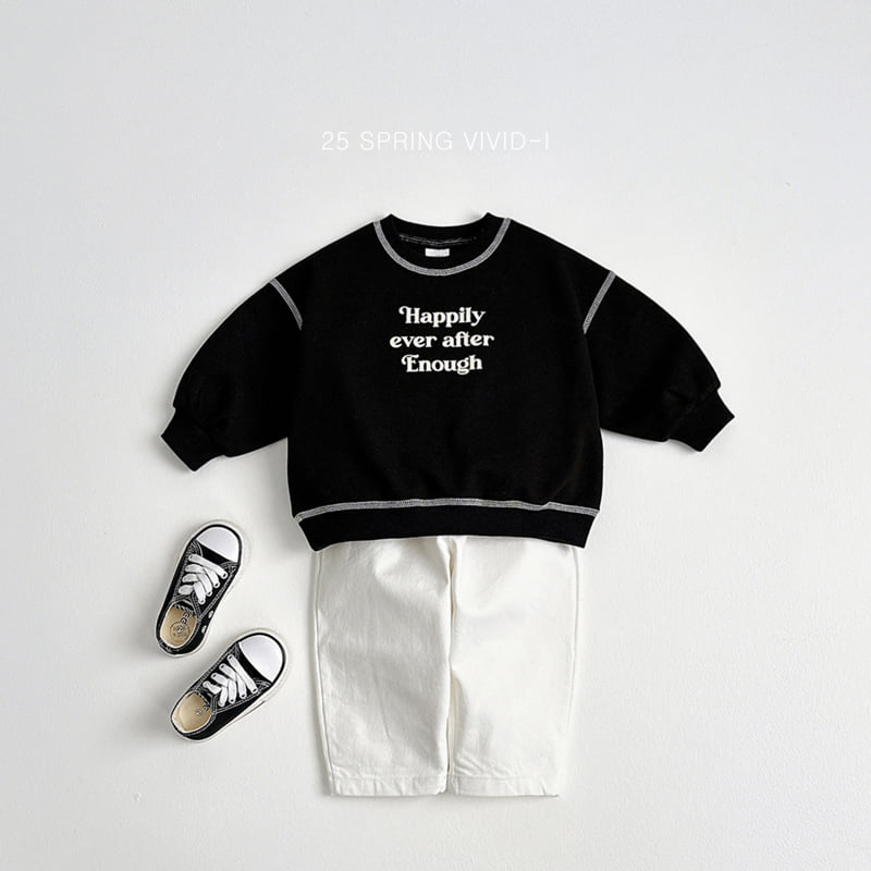 Vivid I - Korean Children Fashion - #kidsstore - Span Cotton Pants - 12