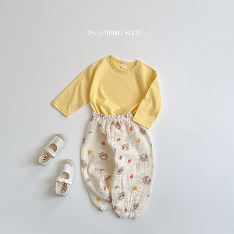 Vivid I - Korean Children Fashion - #kidsstore - Spring Double Pants - 9