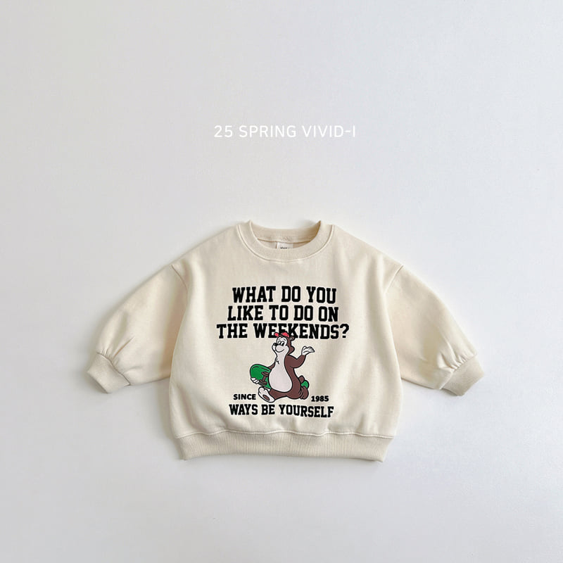 Vivid I - Korean Children Fashion - #kidsstore - Bear Skate Sweatshirts - 6
