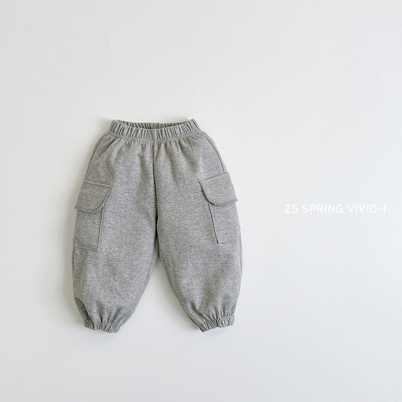 Vivid I - Korean Children Fashion - #kidsstore - Cargo Track Pants - 5